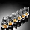 Mugs Crystal Glass Cups Gold Foil Home Wine Cocktail S Whisky Vodka Beer Glasses High End Drinkware Set Creative Bar Liquor 231010