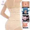 Cintura barriga shaper 3 in1 barriga abdômen pelve pós-parto cinto banda de recuperação do corpo perdeu peso emagrecimento após o nascimento trainer espartilho 231010