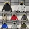 Designer Canada Winter Men and Women Slim Clothing Hooded Jacket Down Jacket Par Workwear Goose Down Isolation Cyleproof Jacket XS-3XL