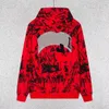 Heren Hoodies Sweatshirts ontwerper Brief Heren Tide Merk Wild High Street Casual Amerikaanse Losse Paar Capuchon Trui Jas Kleding