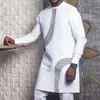 Men's Casual Shirts Fashion Mens Africa Clothing Dresses Dashiki Robe Africaine African Dress Clothes Traditional Cultural We155u