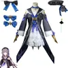 Tema Costume Anime Gioco Honkai Star Rail Herta Set parrucca cosplay Come Genius Society Abito donna Lolita Halloween Uniforme Carnevale Q240307