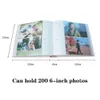 Fotolijsten Fotolijsten Babygroei Herdenkingsalbum Tuin Afstuderen Cadeau Ansichtkaart Opslag Verjaardag 6-Inch Po 200 Vellen Ba Dh74S