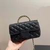 Moda omuz çantası lüks tasarımcı crossbody çanta klasik çanta çantası kadın omuz çantası deri elmas ızgara lüks kadın çanta cüzdan zinciri