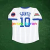 Sammy Sosa Ron Santo Mark Grace Cubs Baseball Jersey Ryne Sandberg Andre Dawson Ernie Banks Greg 31 Maddux Billy Williams Wrigley 100th Harry Caray Patch S-4XL