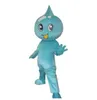 Promotional Blue Boy Mascot Costume Handmade Suits Party Dress Outfits Clothing Ad Promotion Carnival