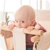 Swings Jumpers Bouncers Baby Canvas Swing Chair Hanging Wood Swings Canvas Seat Children Kindergarten Rocking Stol utanför inomhus Small Basket Baby Toy 231101