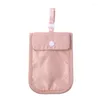 Porte-cartes caché sous-vêtements lavables pochette de soutien-gorge petit sac de rangement à accrocher porte-monnaie de sortie léger pour femmes