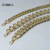 New Fashion Woman Handbag Accessory Chain Detachable Replacement Luxury Gold Acrylic Strap Women Shoulder DIY Solid Resin Chain241T