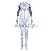 Costume a tema Anime Asuka Langley Soryu Mari Rei Ayanami Costume Cosplay Asuka Test Tute Zentai Suit Halloween Tuta Adulti Bambini x1010