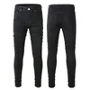 Męskie dżinsy Koreański styl mody Mężczyźni Czarny Chudy Ołówek Klasyczne puste dżinsowe spodnie High Street Spodni Rozmiar 28-40