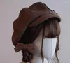 ベレー帽いorajuku日本語スタイルかわいい女の子冬のカジュアルロリータ帽子