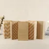 Confezione regalo 25/50 pezzi Sacchetti di carta per caramelle Sacchetti per imballaggio alimentare Baby Shower Compleanno Matrimonio Artigianale