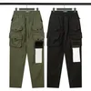 Pantalones topstoney de marca para hombre, monos informales bordados con múltiples bolsillos, pantalón para hombre, talla M-2XL311v
