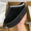 Designer tazz pantoffels tasman pantoffels mosterdzaad platform sneeuw ug laarzen klassieke wollen enkellaarsjes winter dames heren australie bontlaarzen