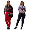 Tracksuits Women Designer Long Sleeve Two Piece Pants Set Baseball Uniform Jogging Sport Suit Fashion Letter Print Coat