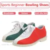 Bowling Bowling Supplies Atmungsaktive Unisex-Fitness-Bowling-Sneaker für Damen und Herren, Schuhe mit rutschfester Außensohle für die rechte Hand, Übergröße 34–47, 231009