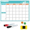 Whiteboards A3 Size Magnetic Board Monthly Calendar Whiteboard Ritning för Kitchen Home Kylskåp Kylskåp Weekly Planer 231009