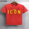 DSQ PHANTOM TURTLE heren T-shirts Heren Designer T-shirts Zwart Wit Mannen Zomer Mode Casual Straat T-shirt Tops Korte Slee268o