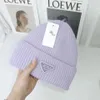 Cappello lavorato a maglia PR di design di lusso 2023 autunno e inverno Berretto in lana e cashmere versione sito ufficiale 1: 1 versione artigianale di alta qualità