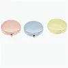 Miroirs Miroir de maquillage compact Portable Double face miroirs pliants femmes Vintage cosmétique pour demoiselle d'honneur proposition mariage maison jardin Dh6FP