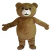 2019 Discount factory Teddy Bear Mascot Costume Cartoon Fancy Dress fast Adult Size317z