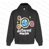 Trasig planet hoodie designer man kvinnor rosa hooded pullover mode us woman kläder vinter break planet jacka kläder