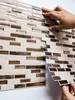 Väggklistermärken Vividtiles 3D Mosaic Tiles Självhäftande vattentät vinyl tapet kök badrum backsplash diy marmor 5 stycken 231009