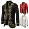 Придворное пальто в арабском стиле, куртка с красивой вышивкой, мужской костюм, банкетный свадебный костюм, модная куртка175Y