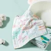 Handtücher Bademäntel BabyGreat 6-lagige Waschlappen aus natürlicher Musselin-Baumwolle Weiches Baby-Gesichtshandtuch und wiederverwendbare Musselin-Tücher für Babygeschenke 6 Stück 231010