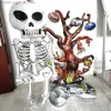 Otro evento Suministros para fiestas Halloween Fantasma Árbol Globo de aluminio Pie Fantasma Árbol Calabaza Globos oculares Globo Terror Decoraciones para fiestas Niños Inflables Juguetes Q231010