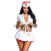 Theme Costume Carnival Halloween Lady Head Nurse Costume Sexy Erotic Fever Top Mini Skirt Role Play Cosplay Fancy Party Dress x1010