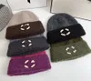 Koreanischen Stil Verdickte Winter Buchstaben Gestrickte Hut Warme Wolle Hut frauen All-Match Closed Toe Beanie Hüte