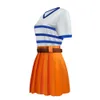 Film Nami Cosplay Costume Nami adulte uniforme jupe chemise Costumes complets Halloween carnaval fête Costumes pour femmes cosplay