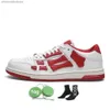 Sapatos esportivos masculinos de grife sapatos casuais de alta qualidade sapatos masculinos clássicos costurando ossos adesivos sapatos preto e branco tênis de corrida de alta qualidade sapatos esportivos vermelhos.0012