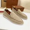 Designer Casual Shoes Low Tops OpenWalk Women Shoes Men Suede Calf Skin Muller shoe Brand classic Walking Flats Luxury Designer Summer Charms Walk Loafers