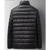 Men's Down Parkas highquality autumn down jacket short puffer warm thin coat 231009