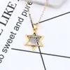 Religious Menorah And Star Of David Jewish Jewelry Magen Necklace Judaica Hebrew Israel Faith Lamp Hanukkah Pendant1306j