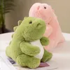 Plush dockor Super Soft Lovely Dinosaur Doll Cartoon fylld Animal Dino Toy for Kids Baby Hug Sleep Pillow Home Decor 231009