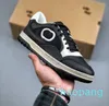 Casual Shoes Designer Sneakers Men's Women's Casual Shoes Inlocking G broderi Luxury Platform Black White Leather Italy Sneaker