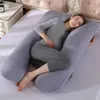 Pregnancy Women Body Cotton Pillow Pregnant Pillow U Shape Maternity Sleeping Support Pillow for Side Sleeper Pregnant Women C1002223M