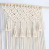 ستارة Macrame غرفة مقسم مدخل نافذة الستائر البوهيمية الجدار Macromay معلقة لغرفة النوم خلفية الزفاف المنزل decorrtion