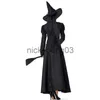 Tematdräkt Carnival Halloween Lady Wicked Witch Costume Cool Heartless Vampire Enchantress Fitted Cosplay Fancy Party Dress X1010