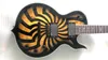 Black banded tree nodule surface Ome Electric Guitar Mahogany BOdy
