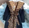 FEN DL 여성 트렌치 코트 디자이너 양모 코트 파카 따뜻한 재킷 패션 윈드 브레이커 클래식 재킷 슬림 아웃웨어