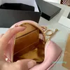 2023 Runde Kuchen Brötchen Designer Echtes Leder Schulter Luxus Mode Tote Rucksack Kleine Kette Geldbörsen Flap Handtasche