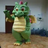 Костюм талисмана зеленого динозавра, костюм талисмана зеленого дракона для взрослых, карнавальная вечеринка на Хэллоуин, event295a
