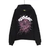 Mens Hoodies Sweatshirts Young Thug Angel Woman Fashion 555555 Letters Casual Web Hoodie Puff Print Pullovers UTI6