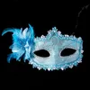 Сексуальная венецианская маска Венеция с перьями и цветами для свадебной вечеринки, костюм для выступлений, секс-леди, маска на Хэллоуин, маскарадная маска для лица