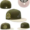 Unisex Ready Stock Fitted Caps Letter Hip Hop Baseball Hats Closed Bucket Hatstitch Heart Hustle Flowers New Era Cap Size 7-8